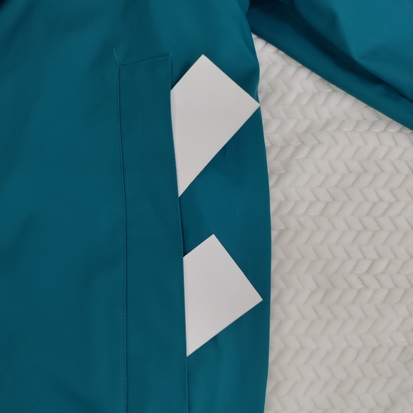 ASOS Hooded Fleece Lined Long Sleeve Size 10 Raincoat - Picture 13 of 15